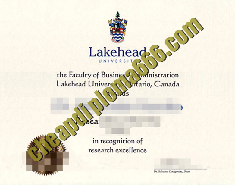 buy Lakehead University degree