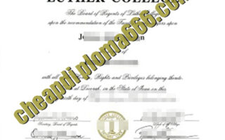 buy Luther College degree certificate