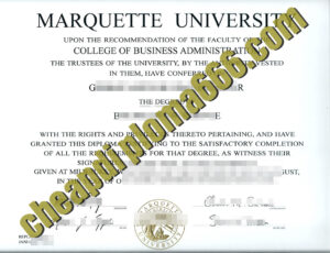 Marquette University degree