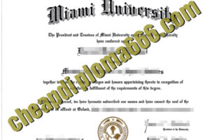 Miami University fake degree