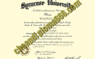 buy Syracuse University diploma