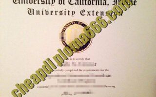 fake University of California, Irvine degree certificate