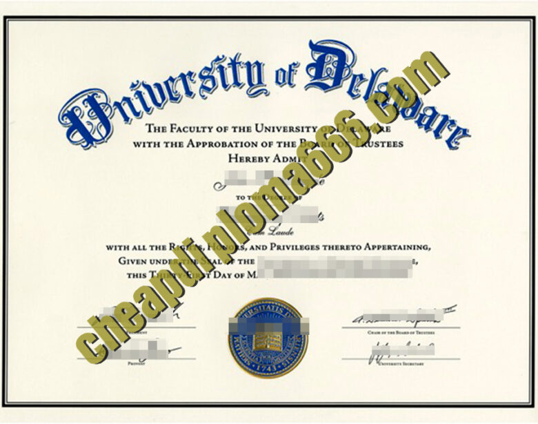 University of Delaware fake degree