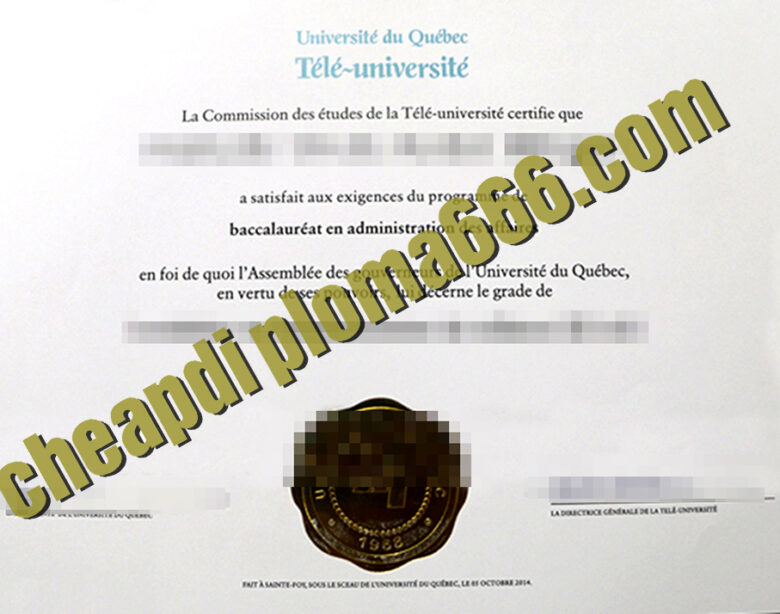 buy Université du Québec à Chicoutimi degree certificate