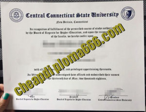 buy Central Connecticut State University degree