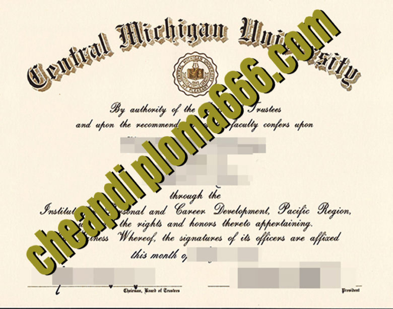 buy Central Michigan University degree