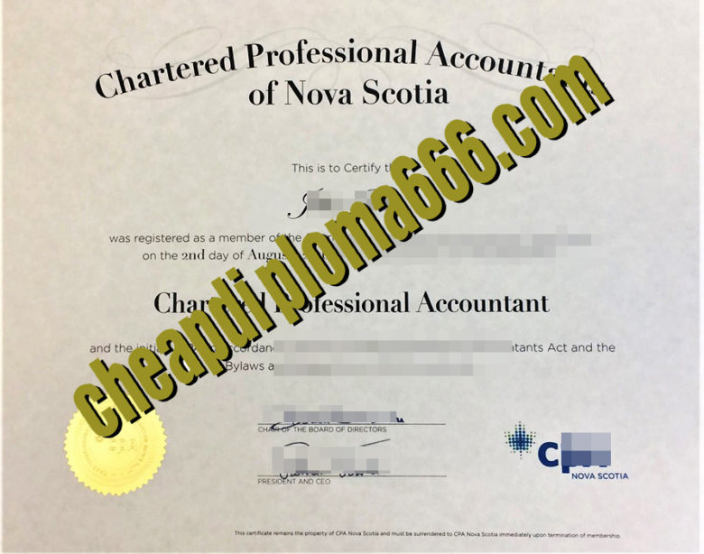 fake CPA certificate