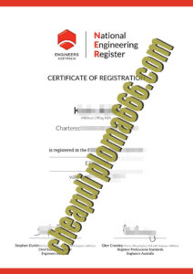 fake Engineers Australia degree certificate