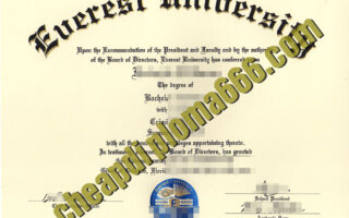 buy Everest University degree certificate
