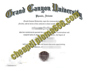 buy Grant Canyon University diploma
