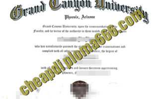 buy Grant Canyon University diploma