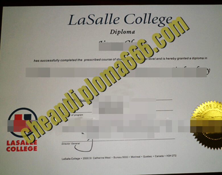 buy LaSalle College degree