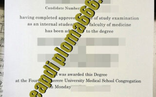 fake Makerere University degree certificate