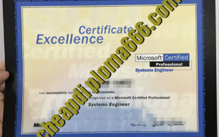 fake Microsoft certificate
