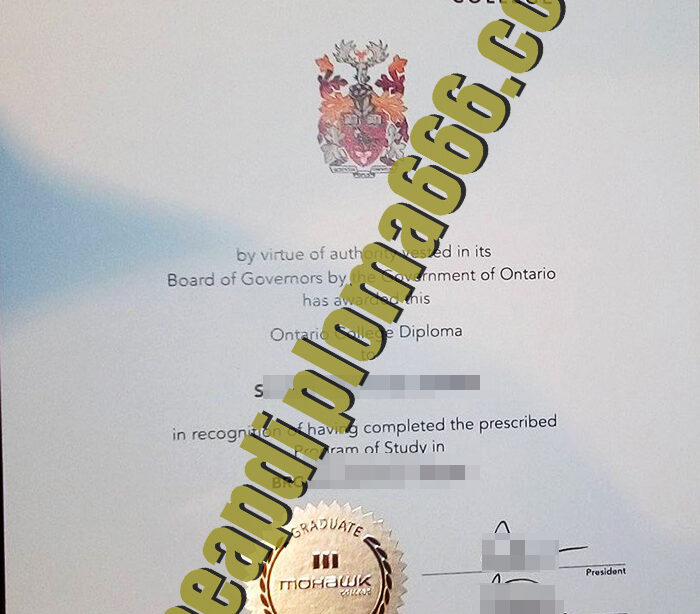 Mohawk College fake degree certificate